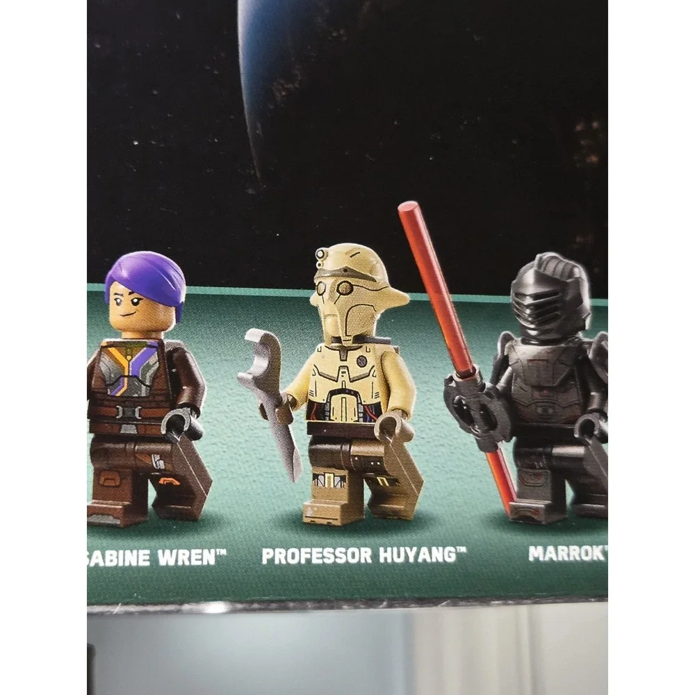 LEGO Star Wars Ahsoka Tano's T-6 Jedi Shuttle 75362 Complete Set‎ 599 Pieces